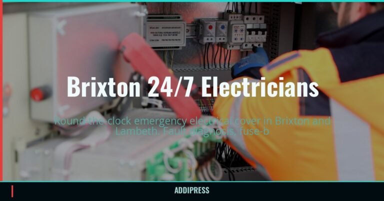 Brixton 24/7 Electricians