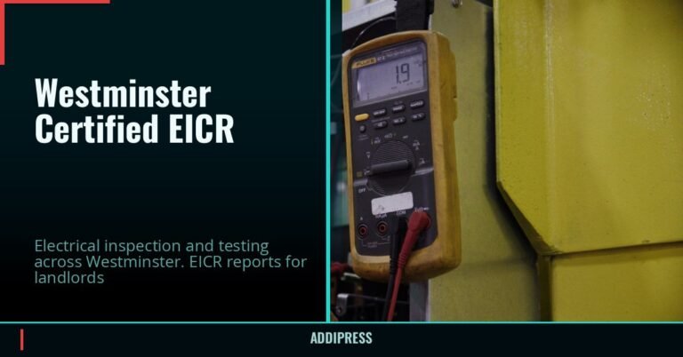 Westminster Certified EICR